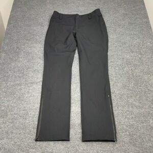 Volcom Snow Pants‎ Womens L Black 15K Waterproof Stretch Skinny Fit Snowboard